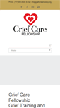 Mobile Screenshot of griefcarefellowship.org